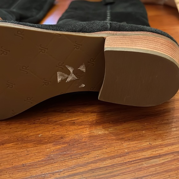 Jack Rogers Sawyer Black Suede Boots 8 - Picture 8 of 14